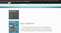 Desktop Screenshot of catedraldeleon.org